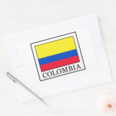 Sticker Rectangulaire Colombie (Enveloppe)