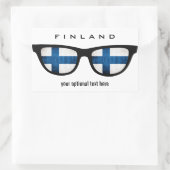 Sticker Rectangulaire Colonnes finlandaises (Sac)