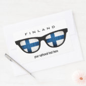 Sticker Rectangulaire Colonnes finlandaises (Enveloppe)