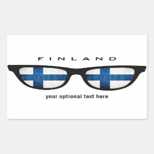 Sticker Rectangulaire Colonnes finlandaises