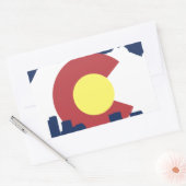 Sticker Rectangulaire Colorado (Enveloppe)