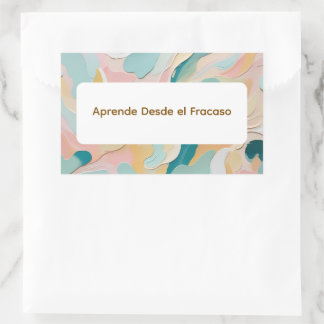 Sticker Rectangulaire Colores Arte 5-1-1