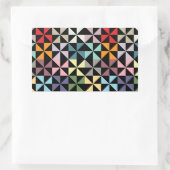 Sticker Rectangulaire Colorful (Sac)