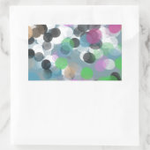 Sticker Rectangulaire Colorful Confeti (Sac)