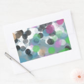 Sticker Rectangulaire Colorful Confeti (Enveloppe)