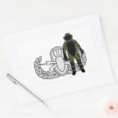 Sticker Rectangulaire Combinaison de bombe EOD (Enveloppe)