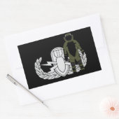 Sticker Rectangulaire Combinaison de bombe EOD (Enveloppe)
