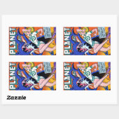Sticker Rectangulaire Comics Planète #52 (Feuille)