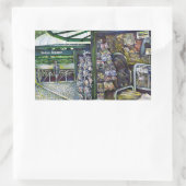 Sticker Rectangulaire Comment Est-Ce Qu'Une Image, Sans imagination ? (Sac)