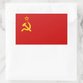 Sticker Rectangulaire Communauté Russia Flag USSR (Sac)