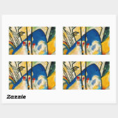 Sticker Rectangulaire Composition Kandinsky IV (Feuille)