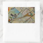 Sticker Rectangulaire Composition Kandinsky VIII (Sac)