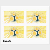 Sticker Rectangulaire compteur de contrôle objet_3_sun (Feuille)