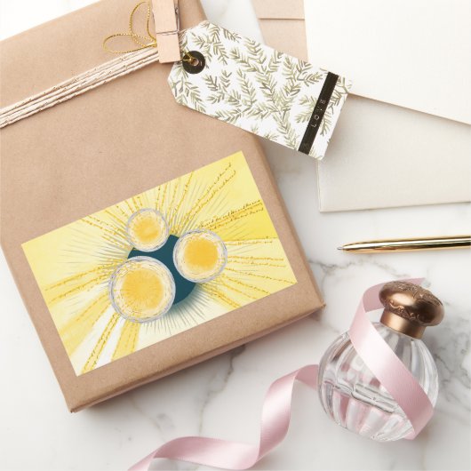 Sticker Rectangulaire compteur de contrôle objet_3_sun (Cadeaux)