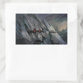 Sticker Rectangulaire Concept de ville de Goblin - Prisonniers de Goblin (Sac)