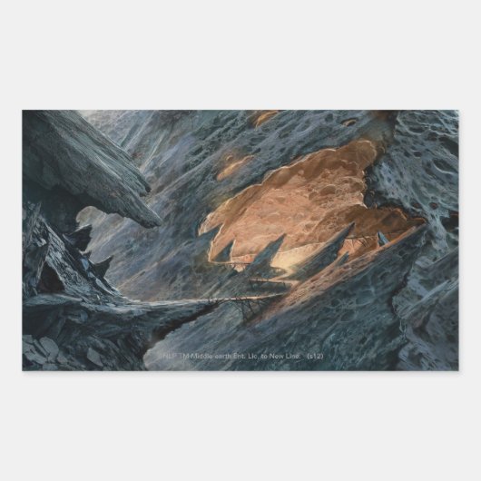 Sticker Rectangulaire Concept de ville de Goblin - Voie (Devant)