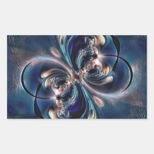 Sticker Rectangulaire Conception (Devant)