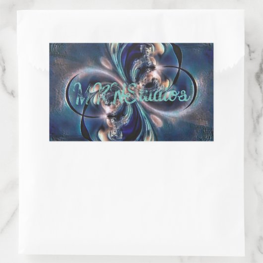 Sticker Rectangulaire Conception (Sac)