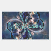 Sticker Rectangulaire Conception (Devant)