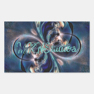 Sticker Rectangulaire Conception
