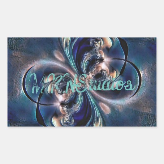 Sticker Rectangulaire Conception (Devant)