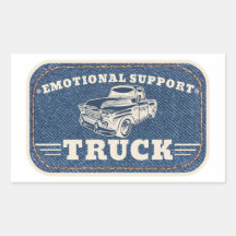 Conception de patch vintage pour camion de soutien