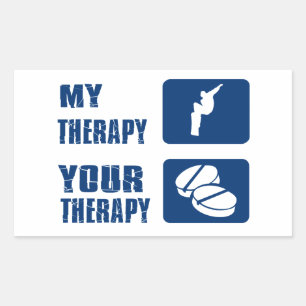 Sticker Rectangulaire Conception de snowboard cool