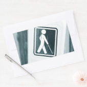 Sticker Rectangulaire Conception des panneaux aveugles (Enveloppe)