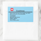 Sticker Rectangulaire Conditions (Sac)