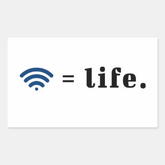 Sticker Rectangulaire Connexion vitale