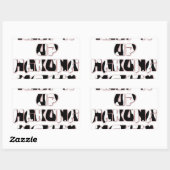 Sticker Rectangulaire Conserver / Hakuna Matata (Feuille)