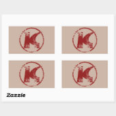 Sticker Rectangulaire consommation (Feuille)