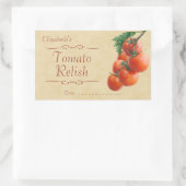 Sticker Rectangulaire Consommation de tomate (Sac)