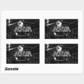 Sticker Rectangulaire "Construction du corps" Motivation de l'entraîneme (Feuille)