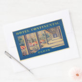 Sticker Rectangulaire Continental Hotel (Paris) (Enveloppe)