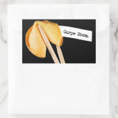 Sticker Rectangulaire Cookie Carpe Diem Fortune (Sac)