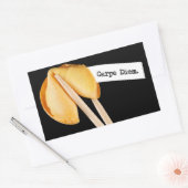 Sticker Rectangulaire Cookie Carpe Diem Fortune (Enveloppe)