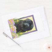 Sticker Rectangulaire Cookies d'oeufs de Pâques - Terre-Neuve (Enveloppe)