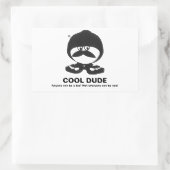 Sticker Rectangulaire cool (Sac)