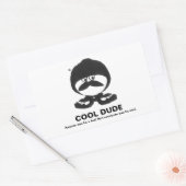 Sticker Rectangulaire cool (Enveloppe)