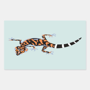 Sticker Rectangulaire Cool GECKO — Nature - Écologie -