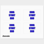 Sticker Rectangulaire Cool Story Bro (Feuille)