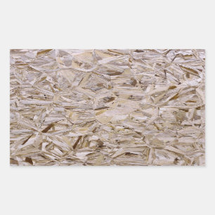 Sticker Rectangulaire Cool Super Duper OSB Construction Plywood Impressi