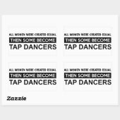 Sticker Rectangulaire Cool Tap Dancing designs (Feuille)