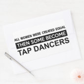 Sticker Rectangulaire Cool Tap Dancing designs (Enveloppe)