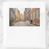 Sticker Rectangulaire Copenhague Danemark (Sac)