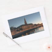 Sticker Rectangulaire Copenhague Danemark (Enveloppe)