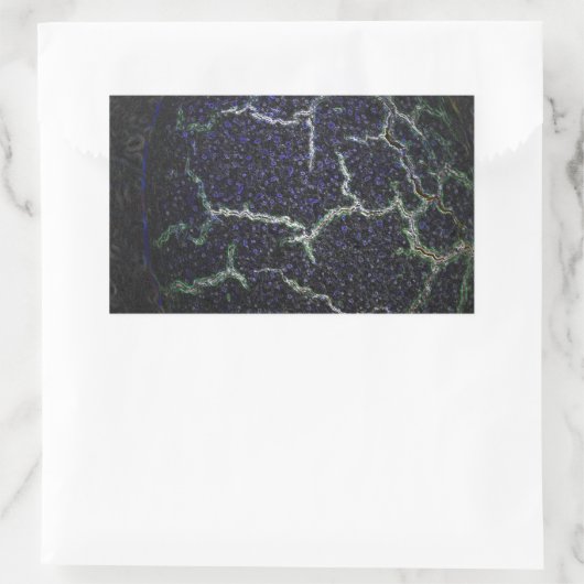 Sticker Rectangulaire coque écrasante (Sac)