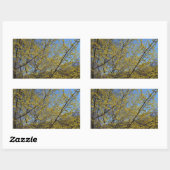 Sticker Rectangulaire Cornelian Cherry (Feuille)