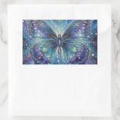 Sticker Rectangulaire CosmicButterFlyFantaisie (Sac)